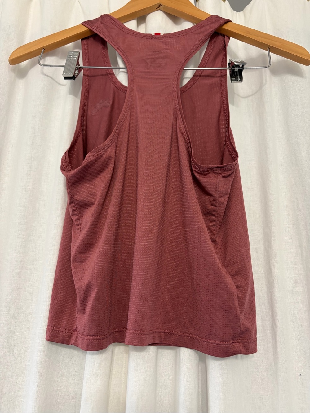 Tracksmith Maroon Racerback Performance Tank - Picture 3 of 3